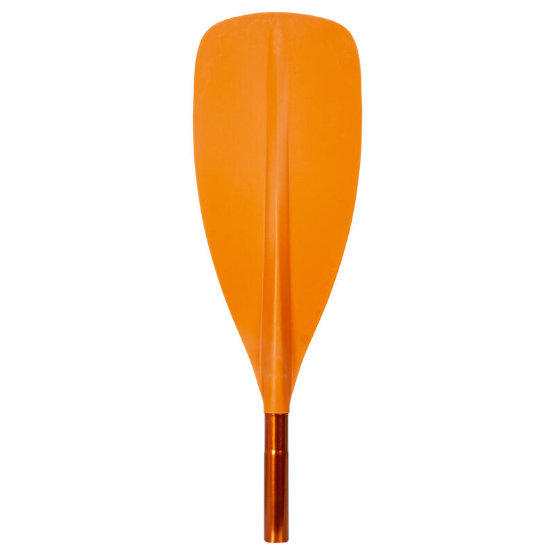 Pagaia kayak/packraft 100 simmetrica smontabile regolabile arancione