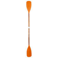 Packraft/kayak symmetrical separable paddle 4 sections 205–2,015 cm