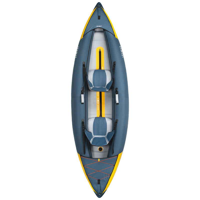 Canoa-kayak 100 gonfiabile 2 posti ecodesign
