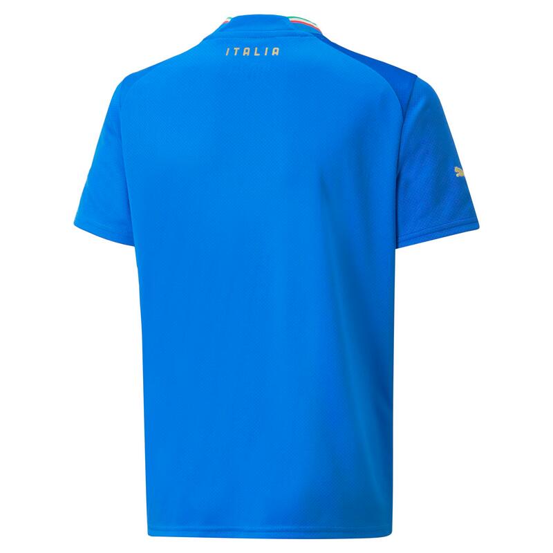Camiseta Local Réplica Italia Niño Azul