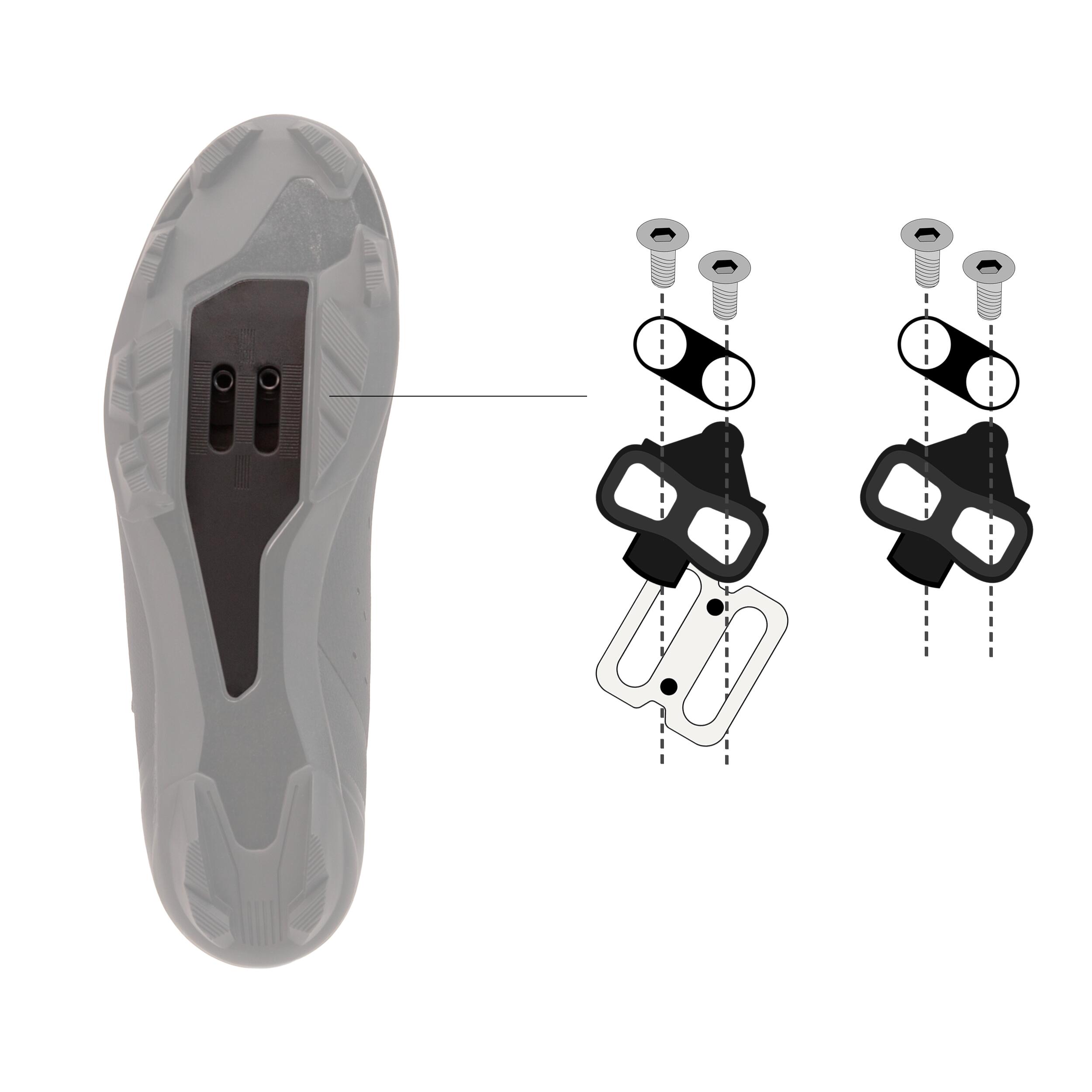 Mountain Bike Shoes - Race 700 Black - ROCKRIDER