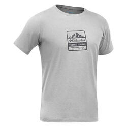 T-shirt voor bergwandelen Tech Trail grijs
