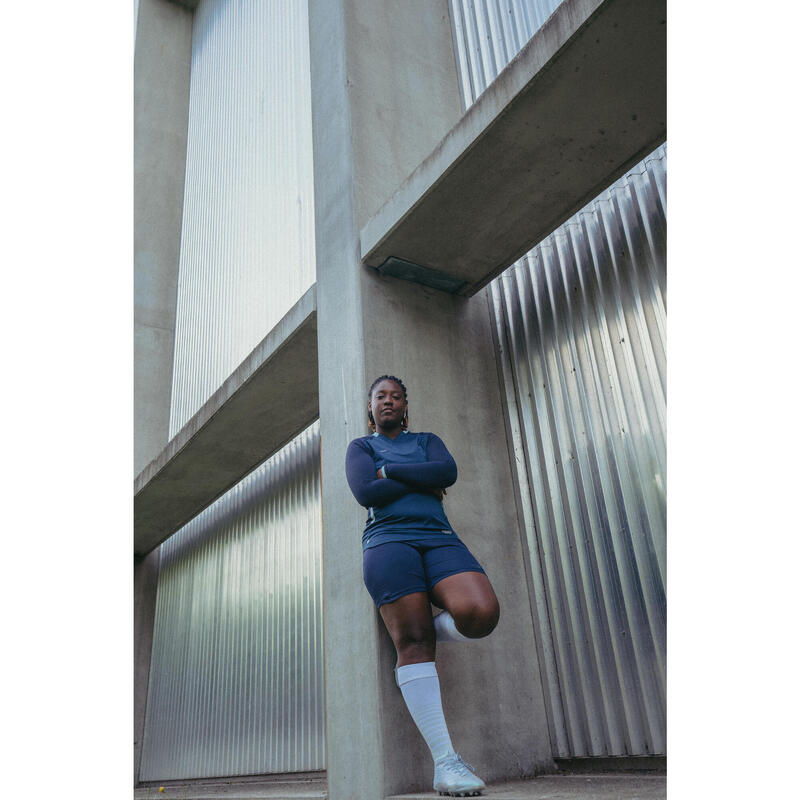 Calções de Futebol Mulher Azul