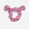 Girls' Gym Bow Scrunchie - Glittery Pink