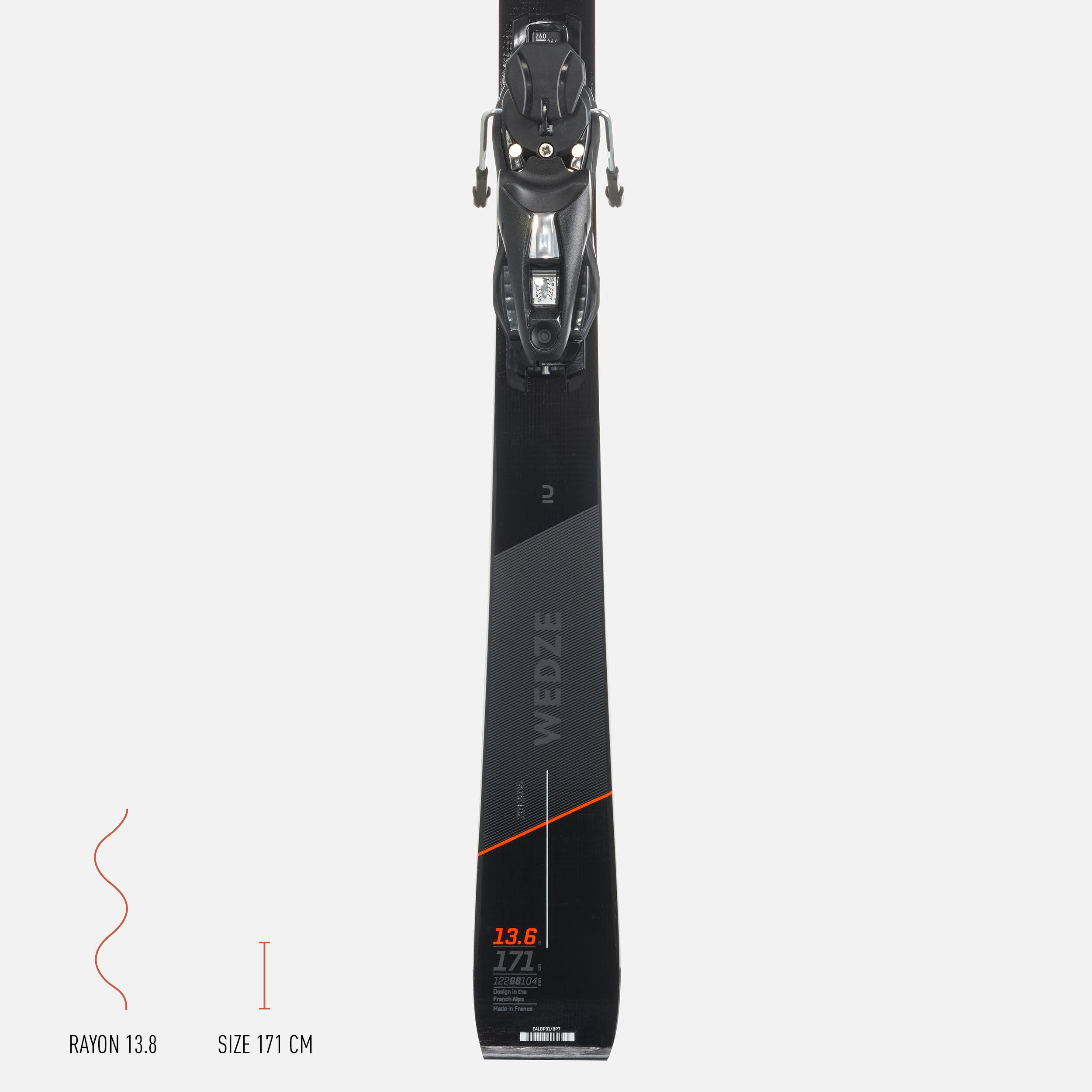 Men’s Downhill Skis with Bindings – Boost 900 - WEDZE