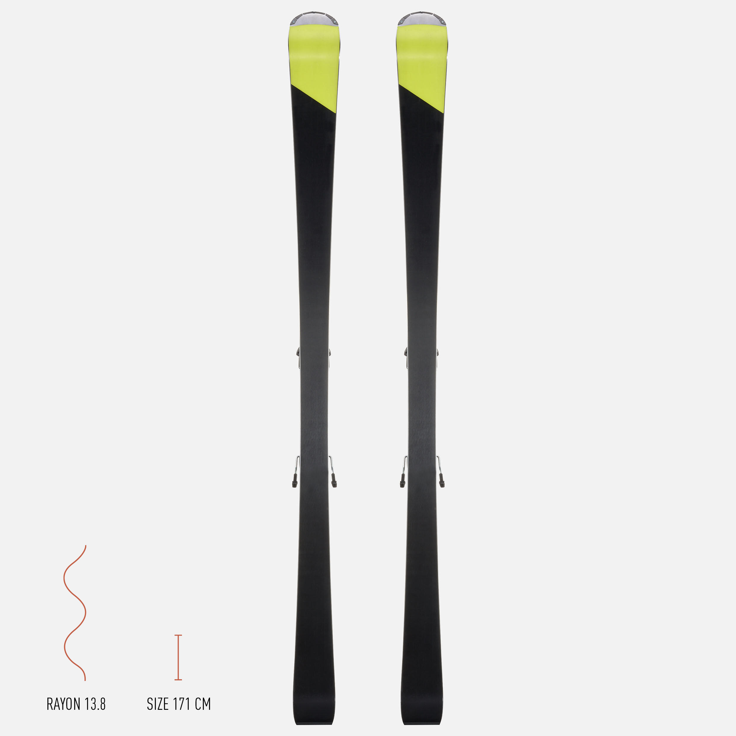 Men’s Downhill Skis with Bindings – Boost 900 - WEDZE