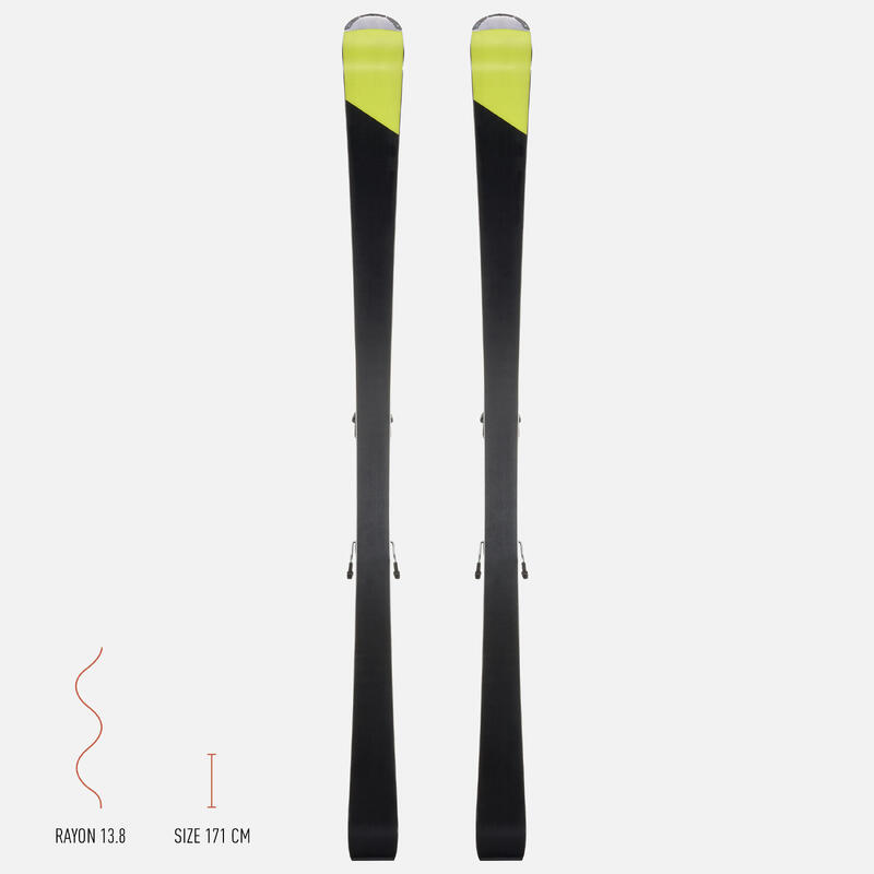 Erkek Kayak - Bağlama Dahil - Alpine Ski Boost 900