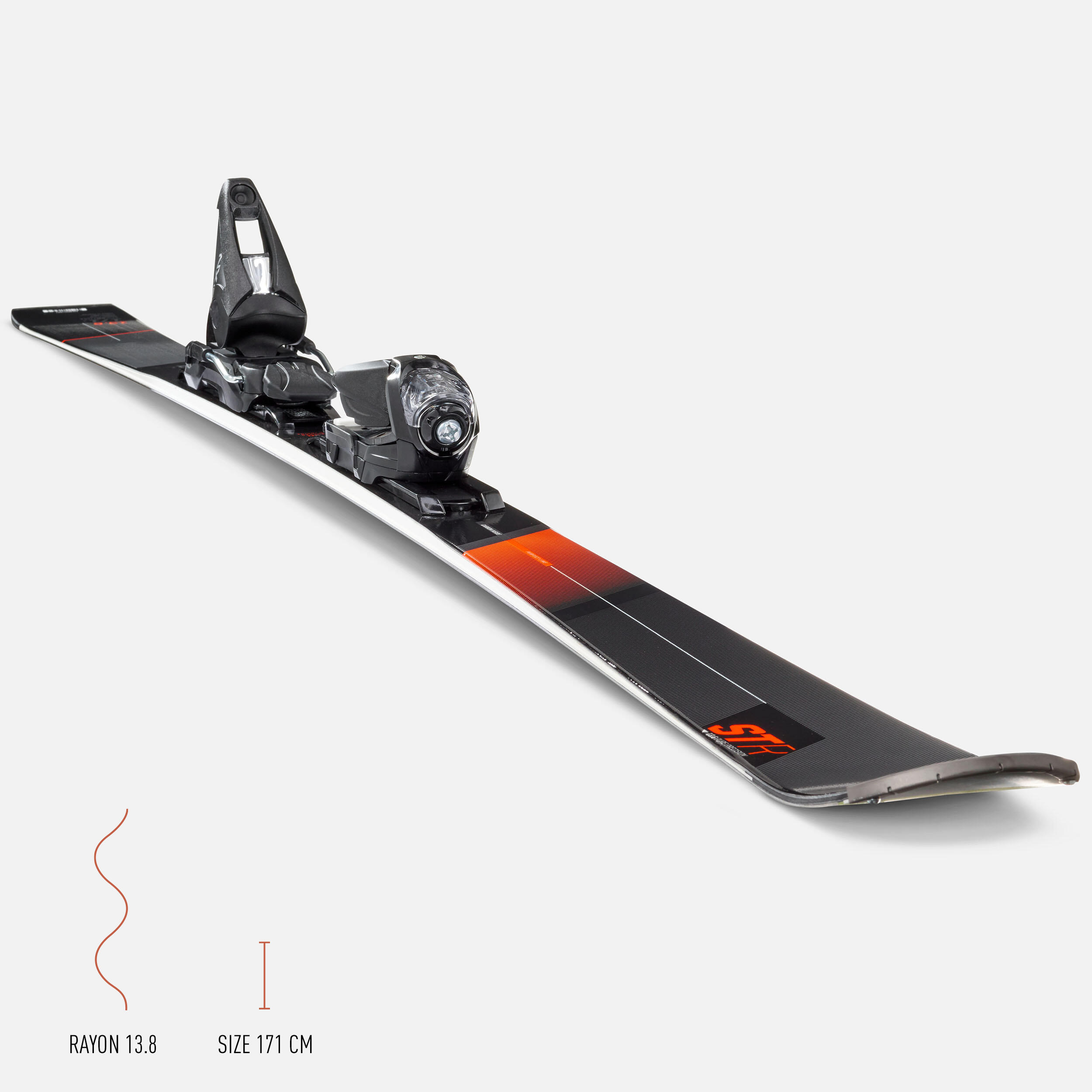 Men’s Downhill Skis with Bindings – Boost 900 - WEDZE