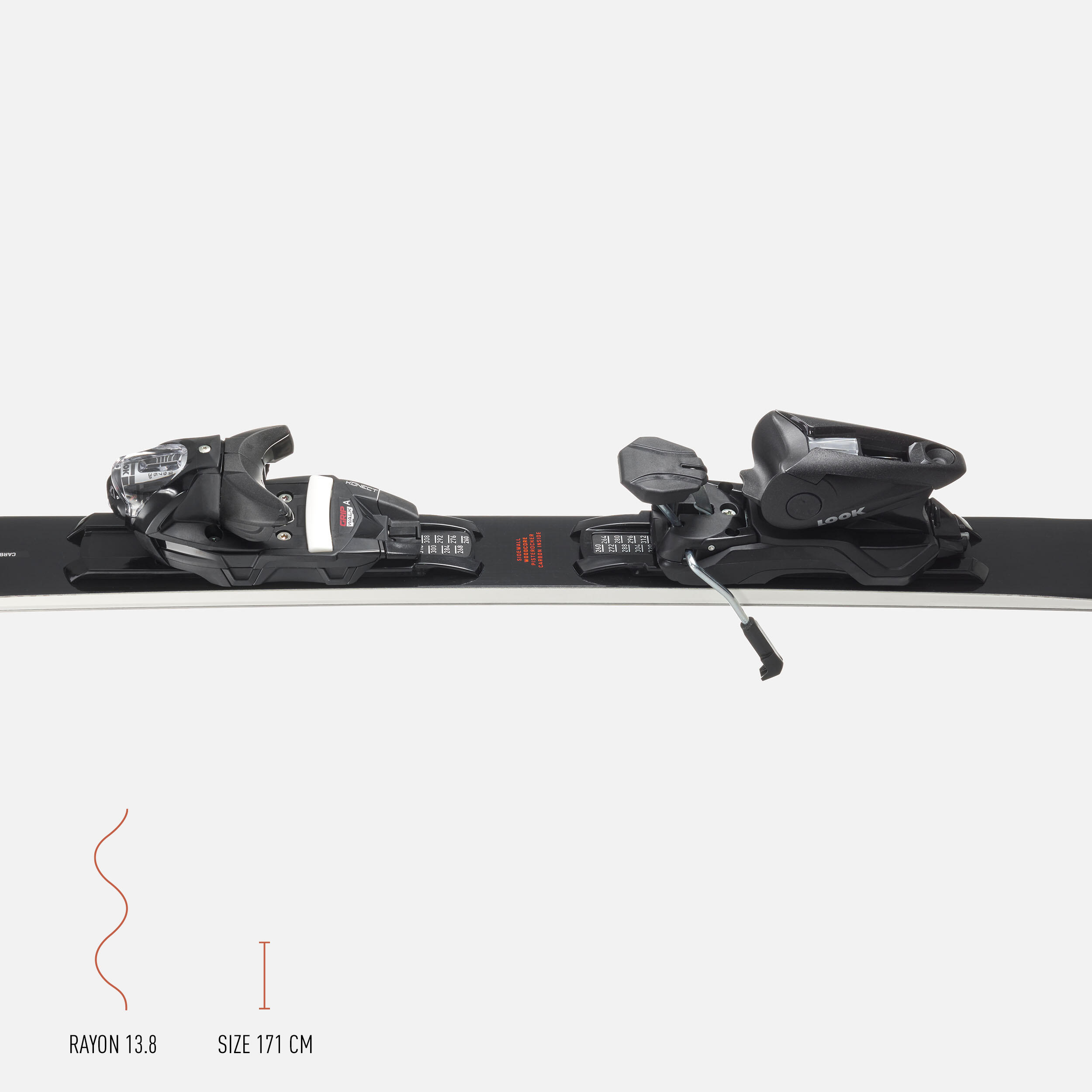 Men’s Downhill Skis with Bindings – Boost 900 - WEDZE