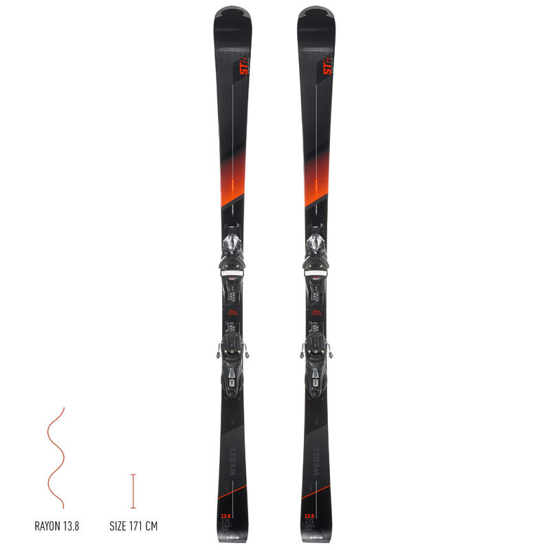 Esquís alpino con fijaciones Hombre Wedze Boost 900 R
