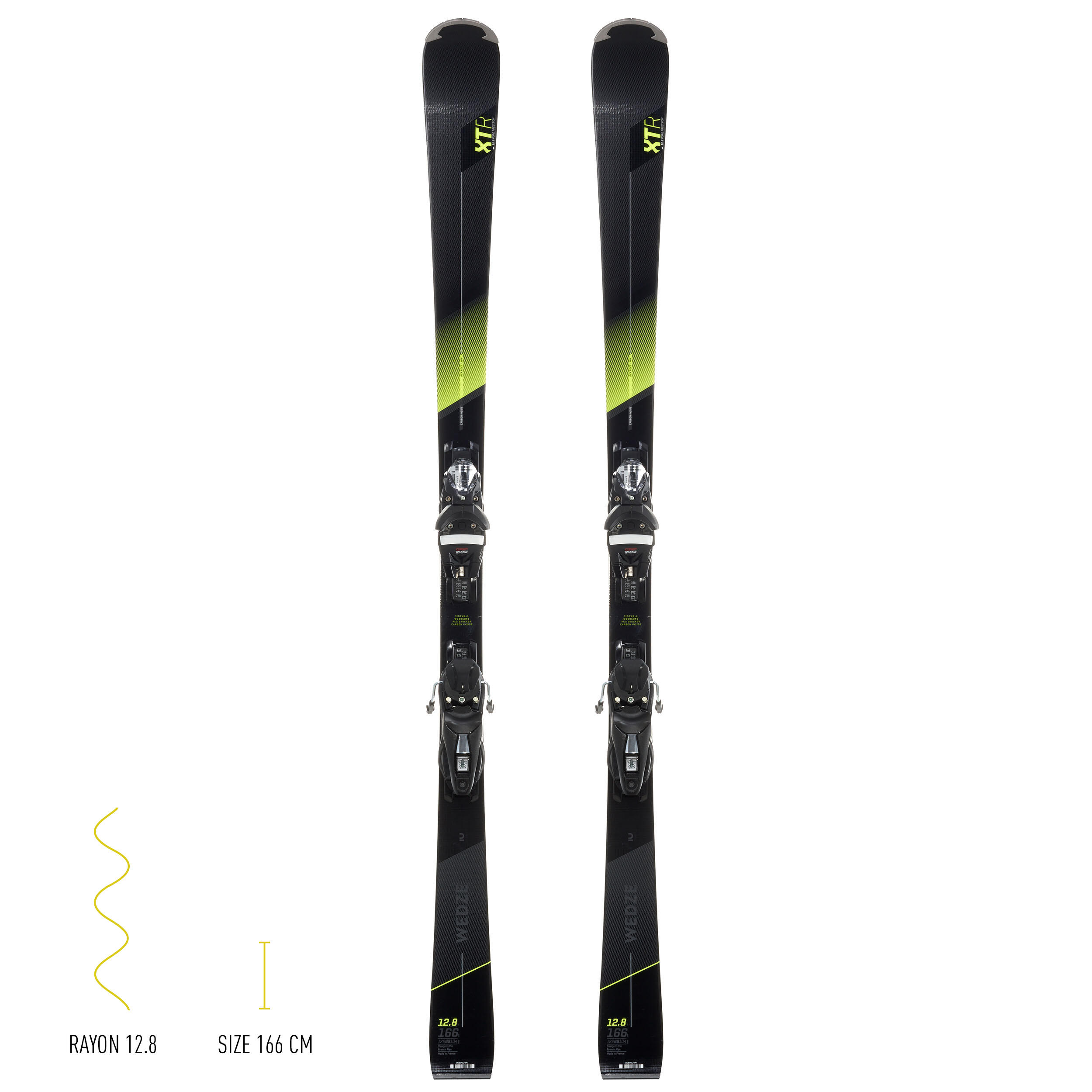 Esqu s alpino con fijaciones Hombre Wedze Boost 900 R Decathlon