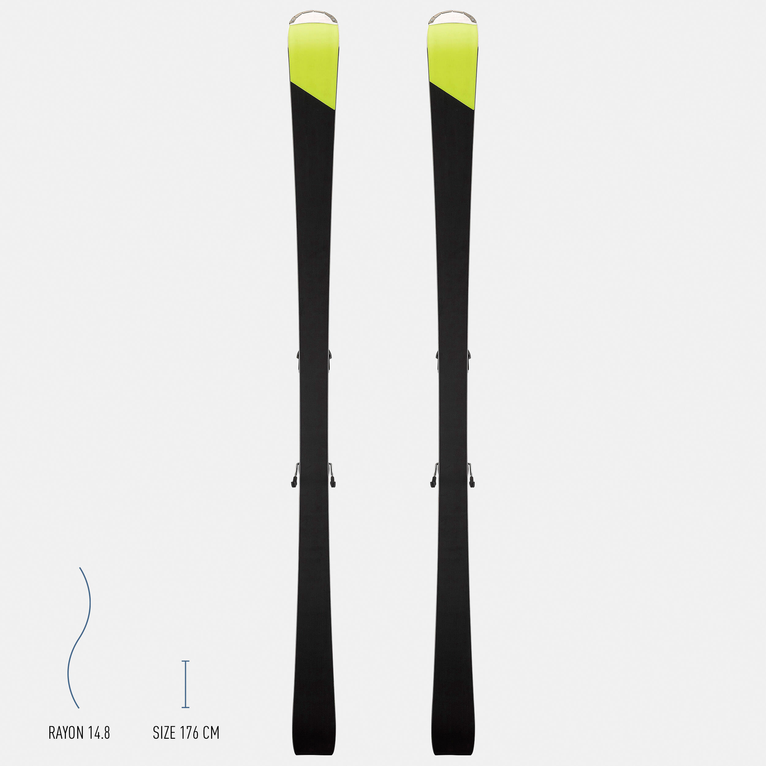 Men’s Downhill Skis with Bindings Boost 900 Wedze Decathlon