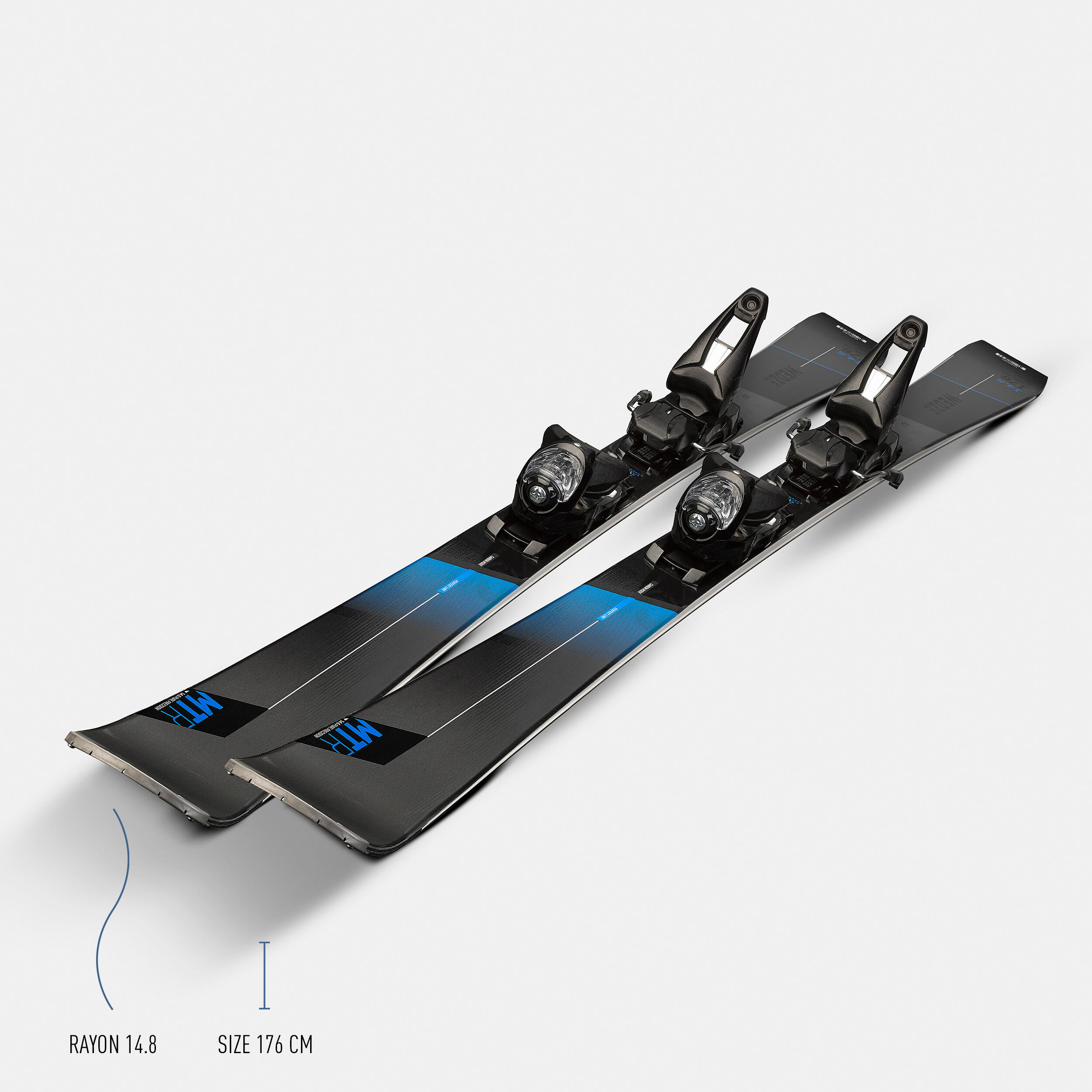 Men’s Downhill Skis with Bindings Boost 900 Wedze Decathlon