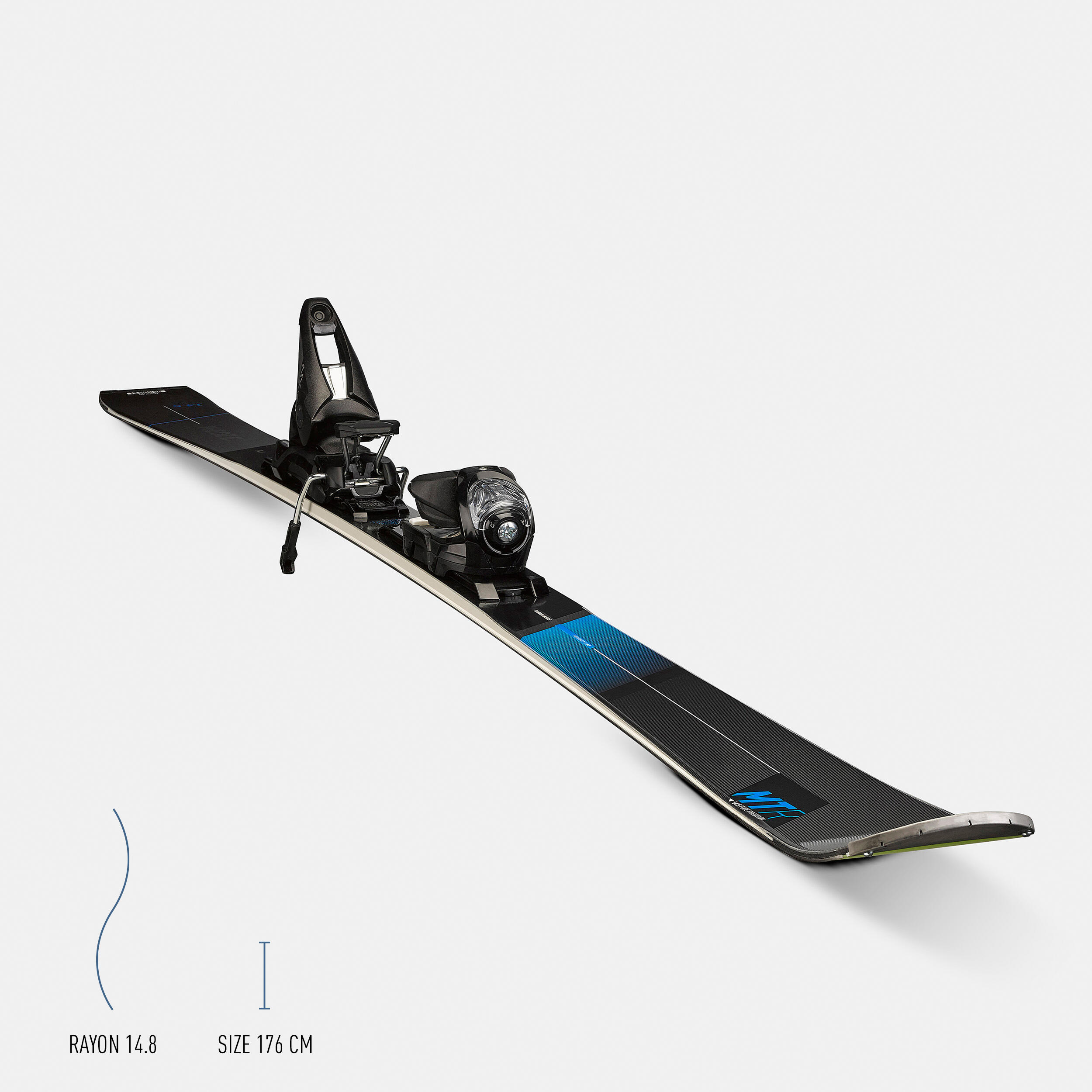 Men’s Downhill Skis with Bindings Boost 900 Wedze Decathlon