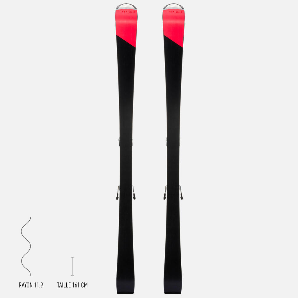 WOMEN’S ALPINE SKIS WITH BINDING - BOOST 900 R