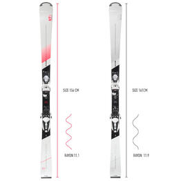 SKI ALPIN FEMME AVEC FIXATIONS - BOOST 900 R