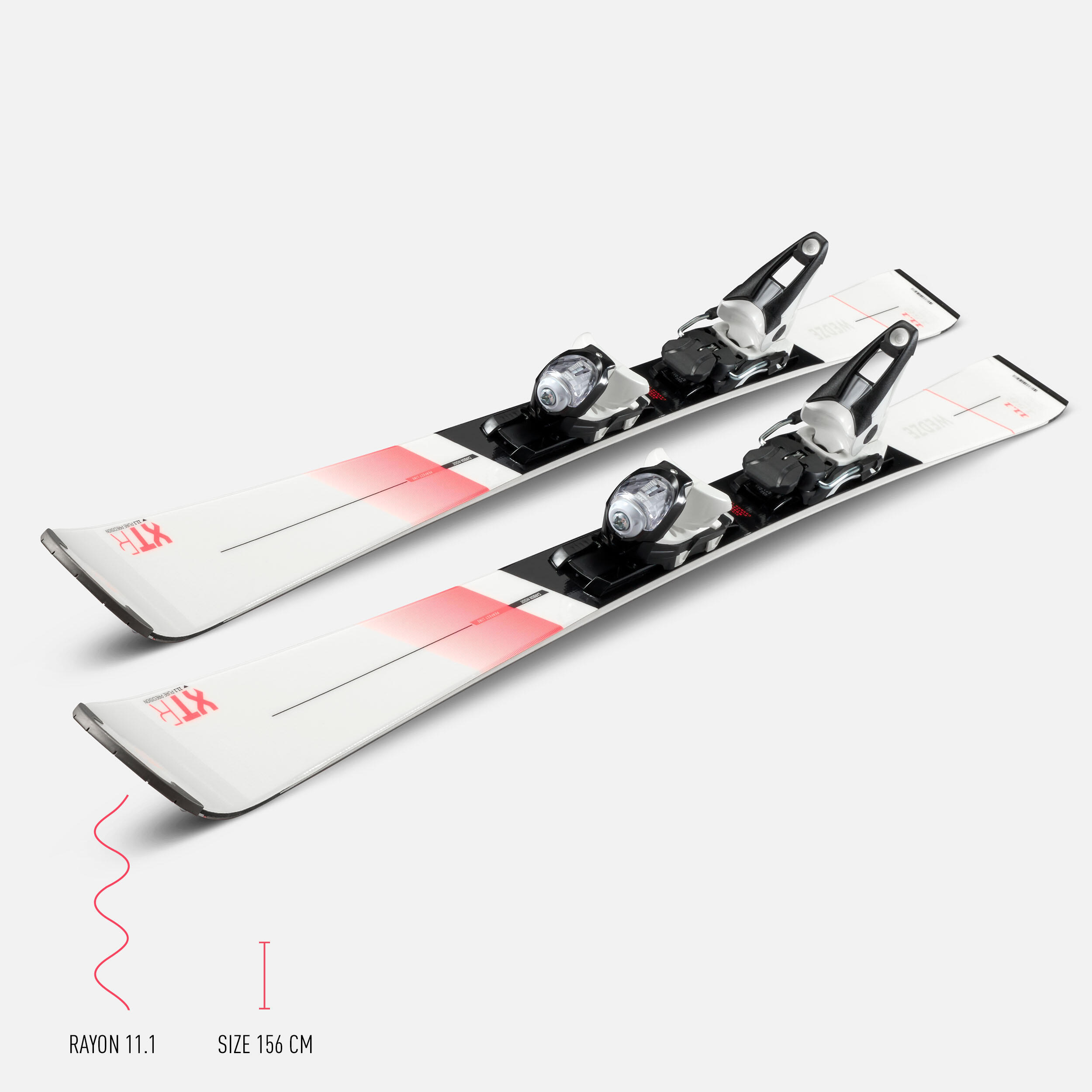 WOMEN’S ALPINE SKIS WITH BINDING - BOOST 900 R 6/23