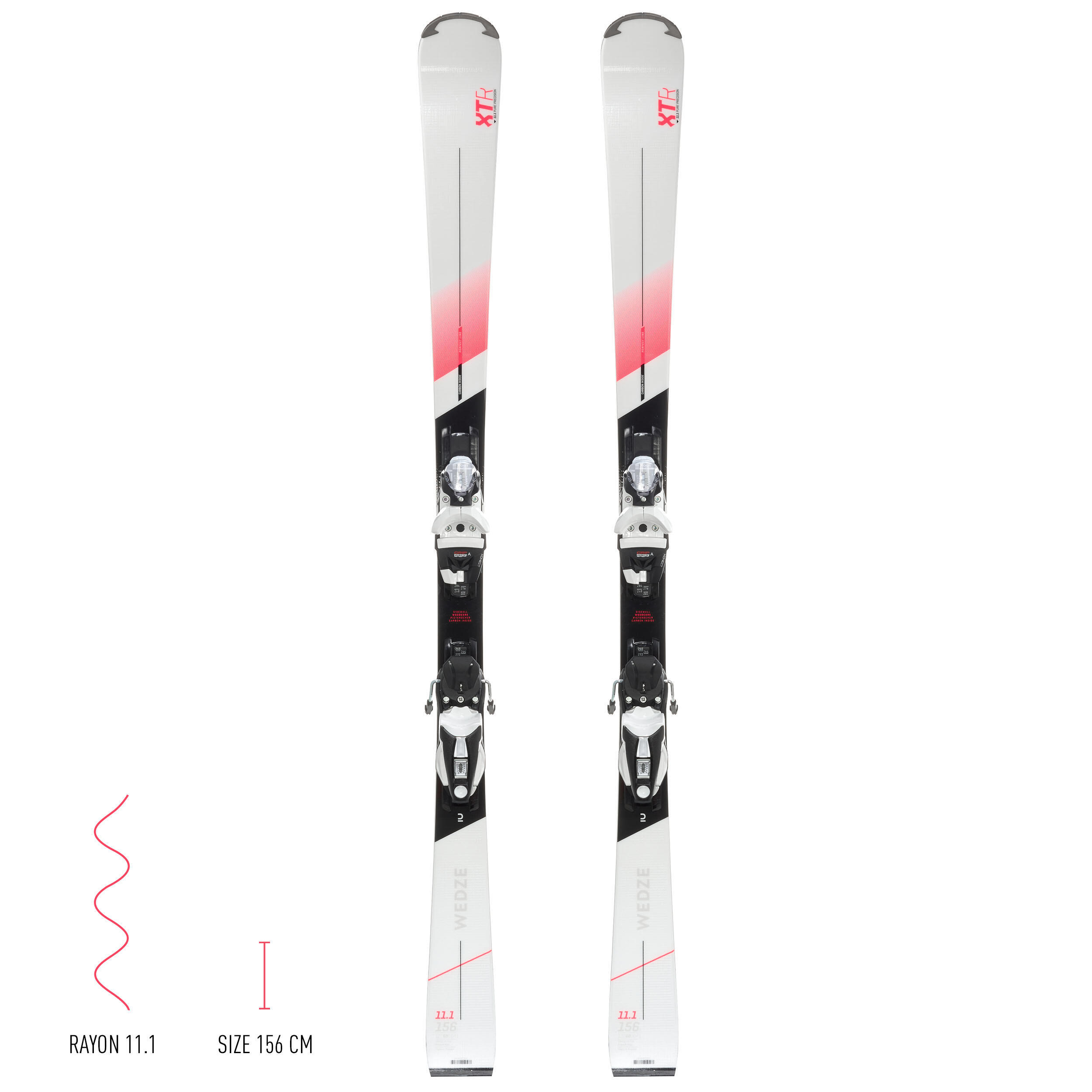 WOMEN’S ALPINE SKIS WITH BINDING - BOOST 900 R 4/23