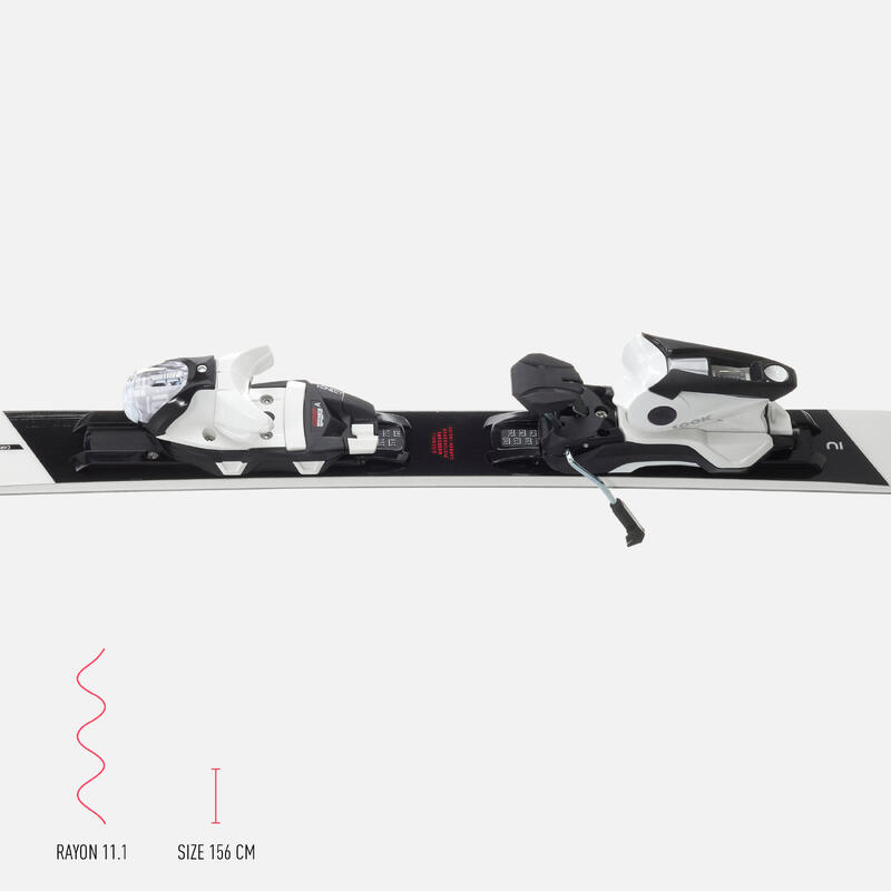 WOMEN’S ALPINE SKIS WITH BINDING BOOST 900 R WEDZE Decathlon