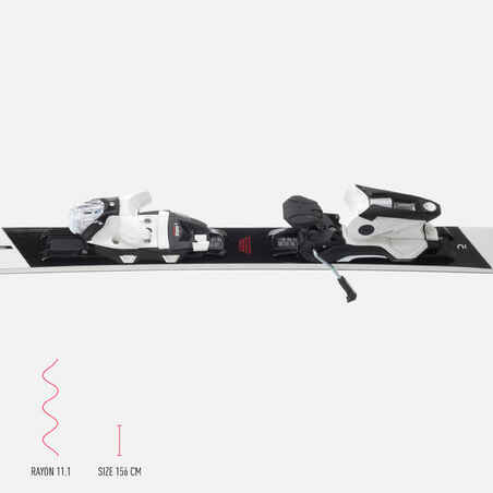 WOMEN’S ALPINE SKIS WITH BINDING - BOOST 900 R