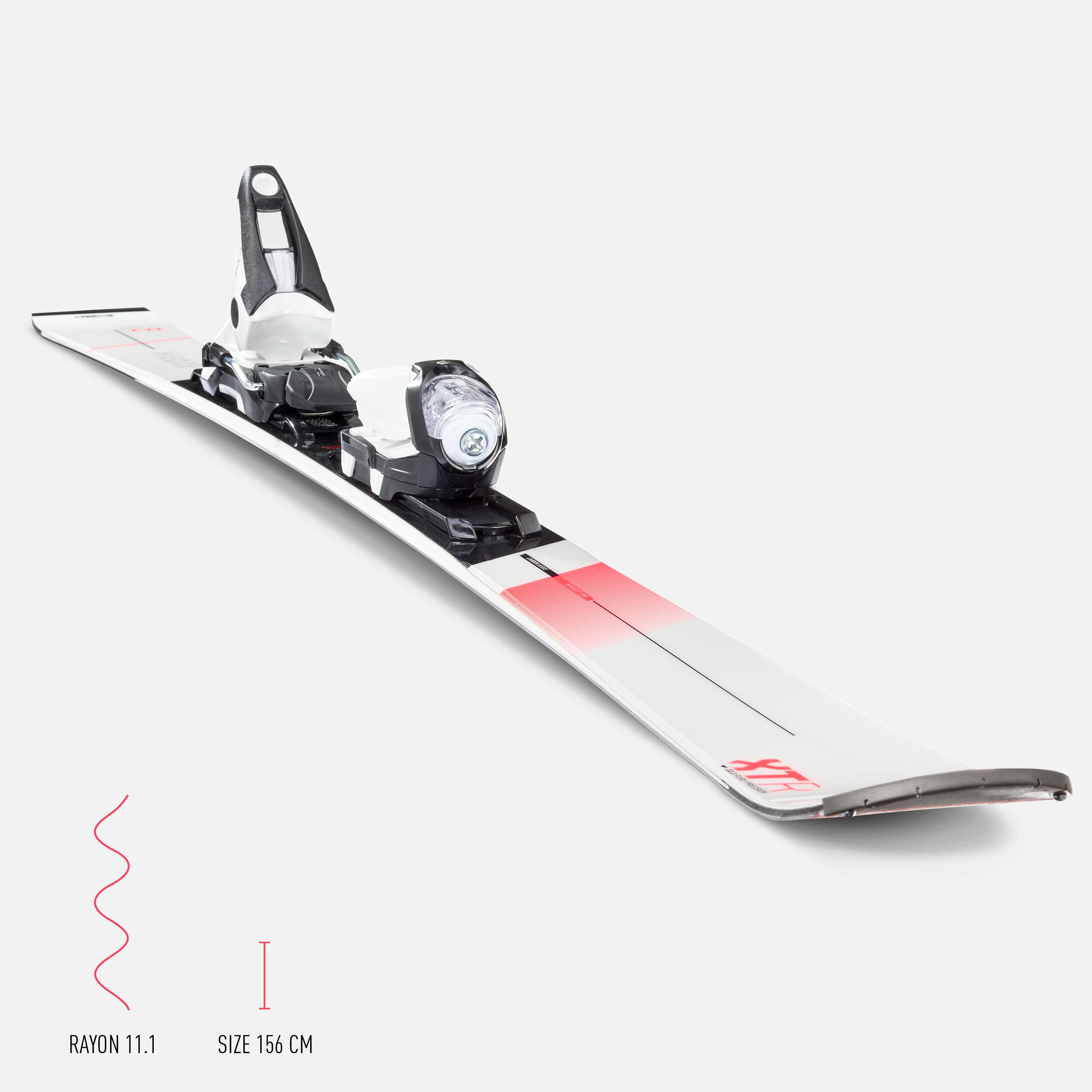 Skis alpins avec fixations femme – Boost 900 R - WEDZE