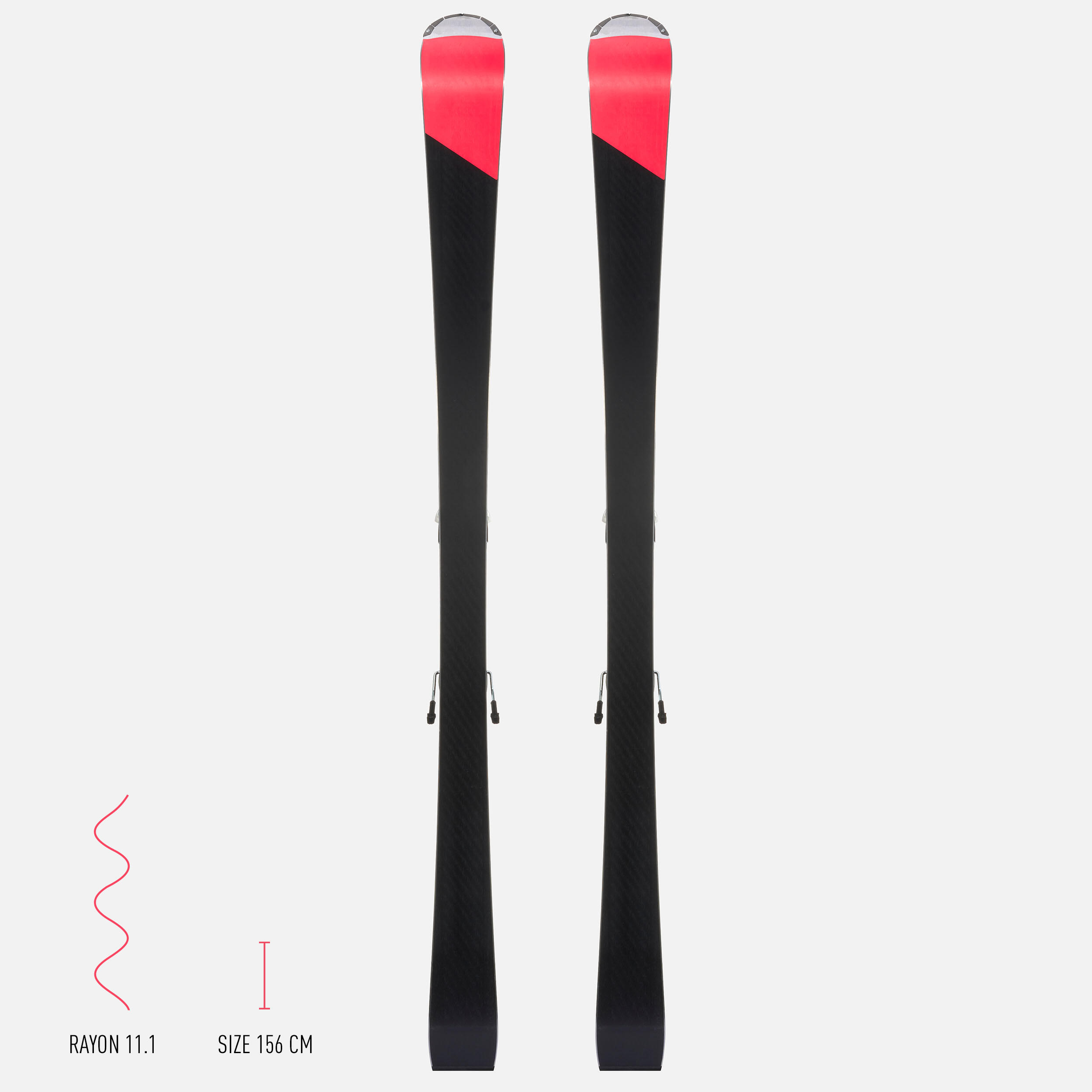 Skis alpins avec fixations femme – Boost 900 R - WEDZE