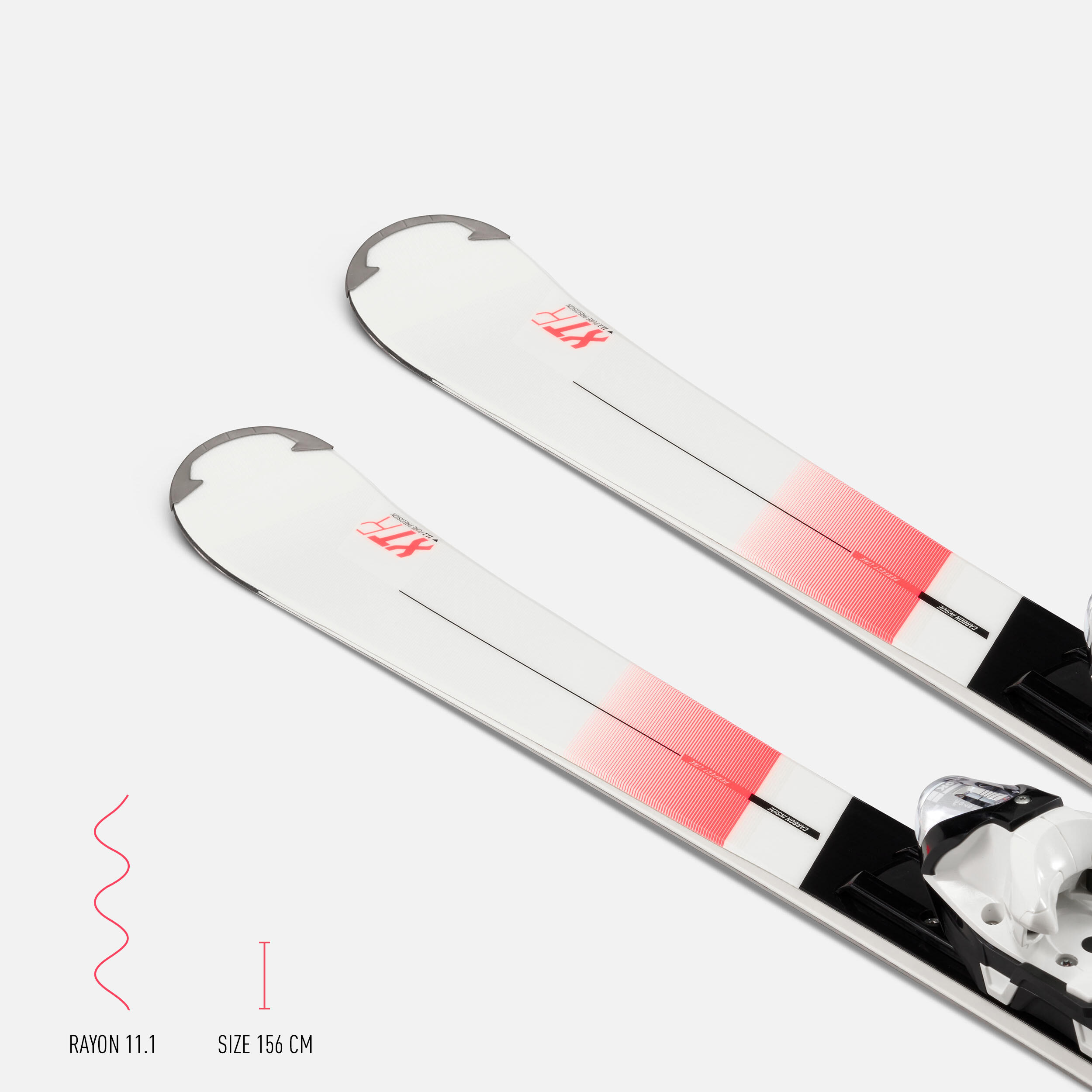 Skis alpins avec fixations femme – Boost 900 R - WEDZE
