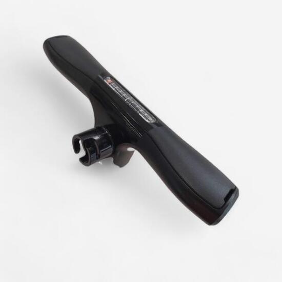 Griff und Manometer für Doppelhubpumpe Niederdruck 0–10 psi - PLP100 schwarz