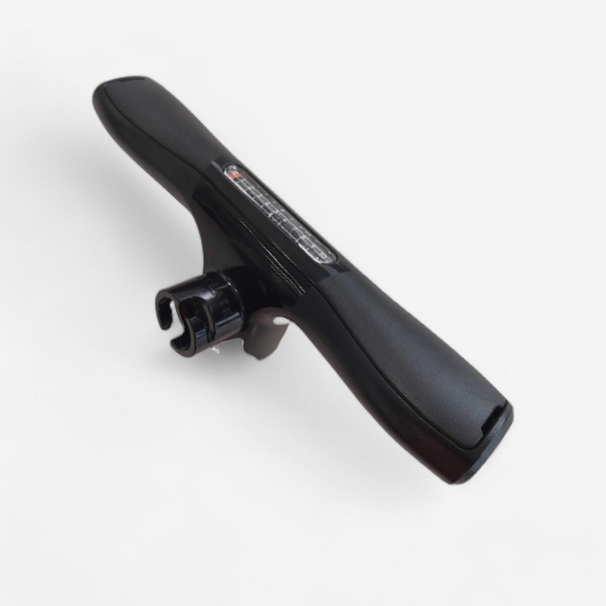 Poignée et manomètre pompe double action basse pression plp100 noire 0-10 psi