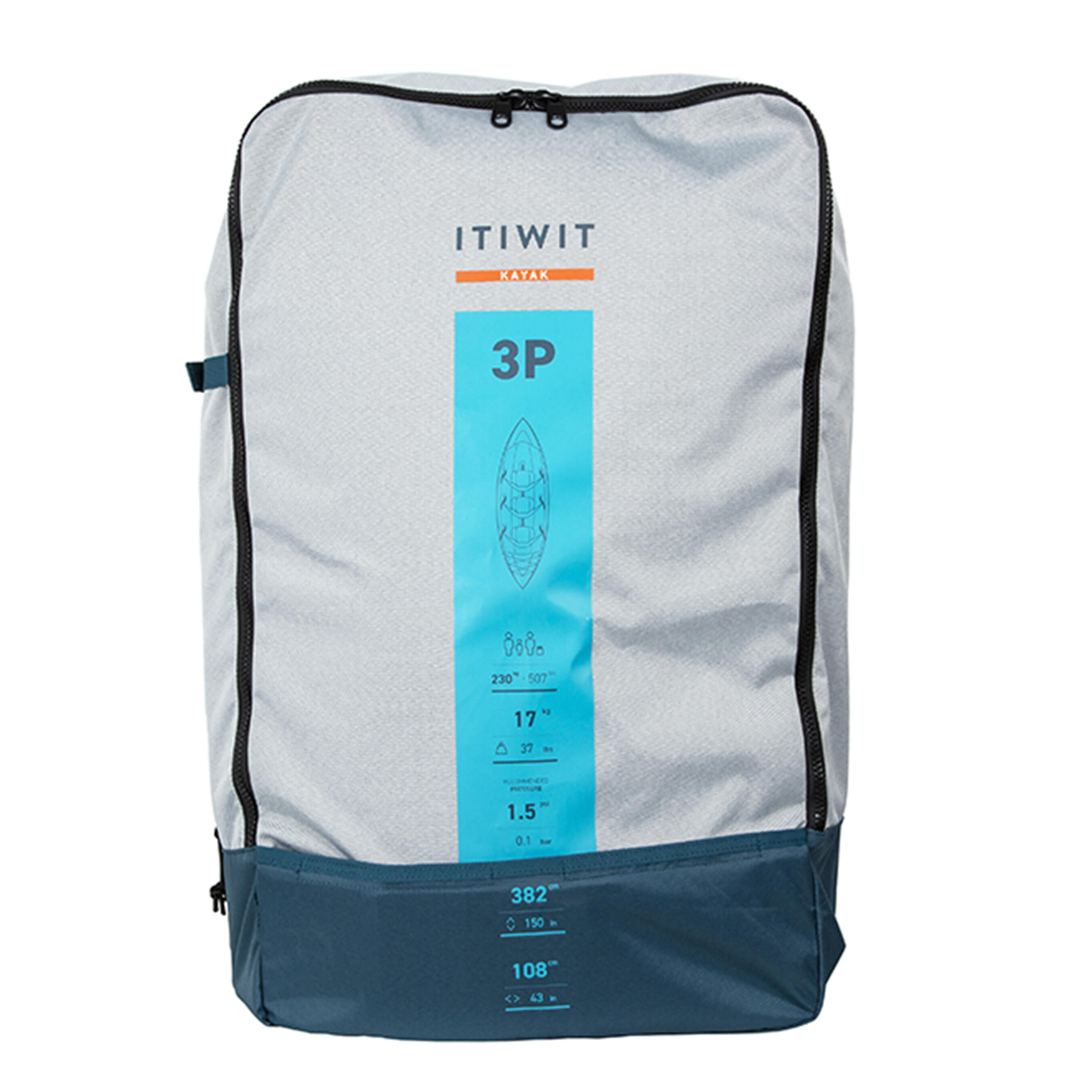 ITIWIT Carry backpack for Itiwit 100 1P, 2P or 3P kayaks