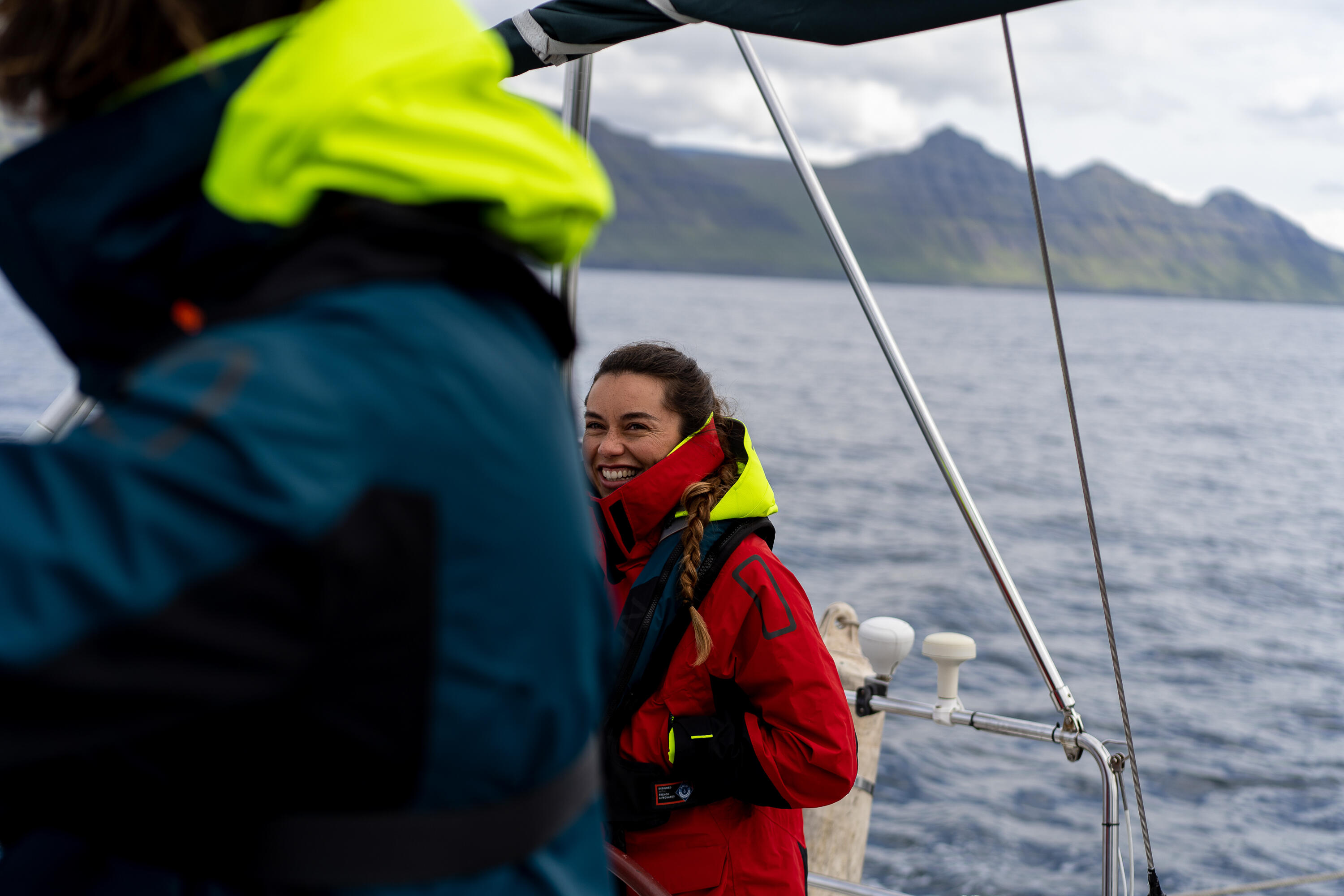 TRIBORD SMOCK OFFSHORE 900 PETROL