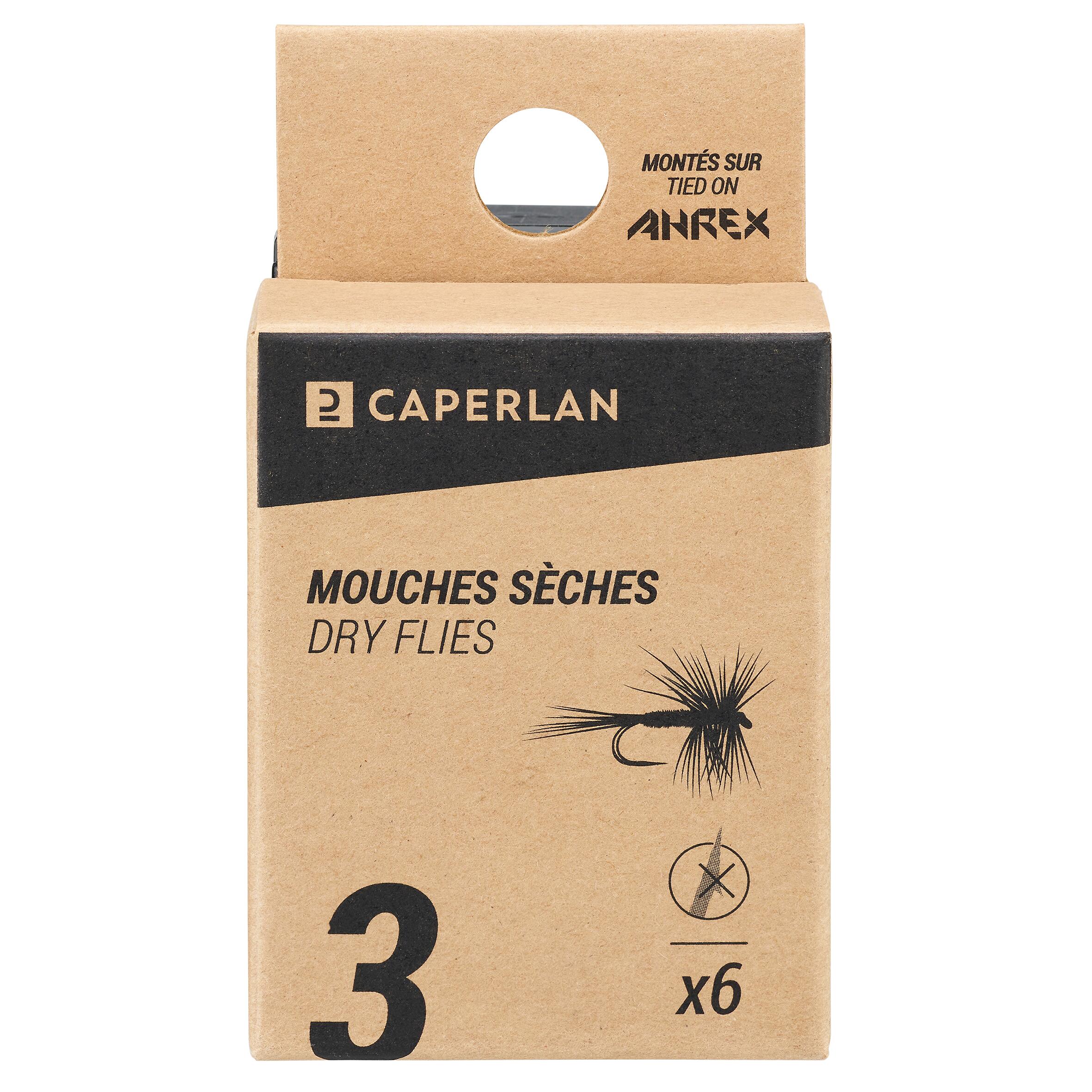 DRY FLIES HRK3 X6 CAPERLAN