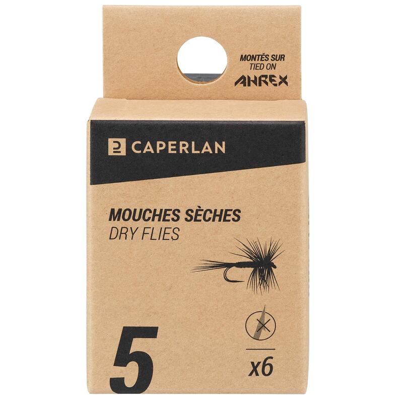 Suche sztuczne muchy Caperlan HRK5 x6