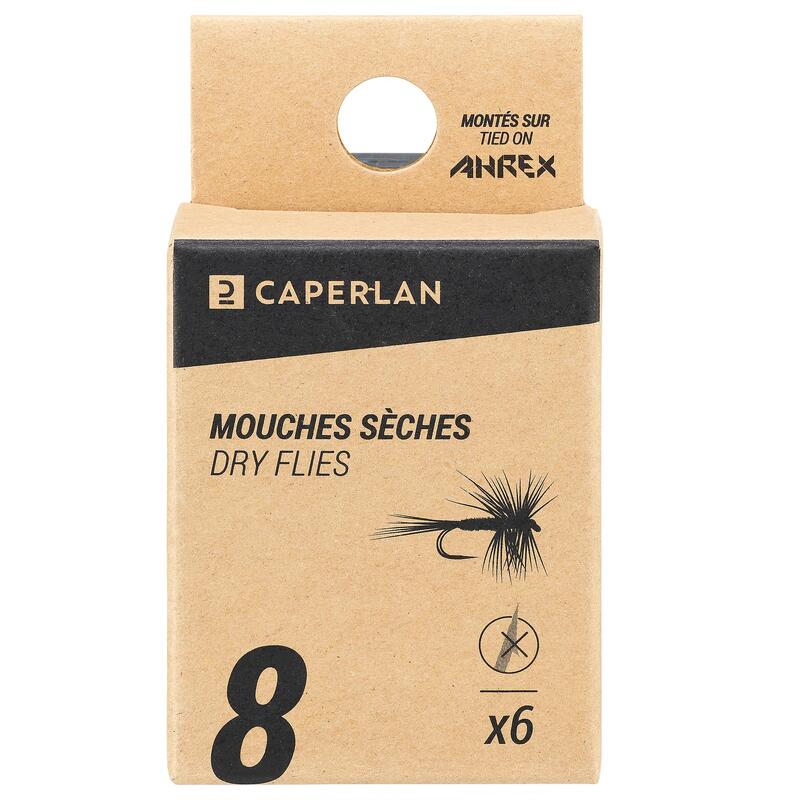 Suche sztuczne muchy Caperlan HRK8 x6