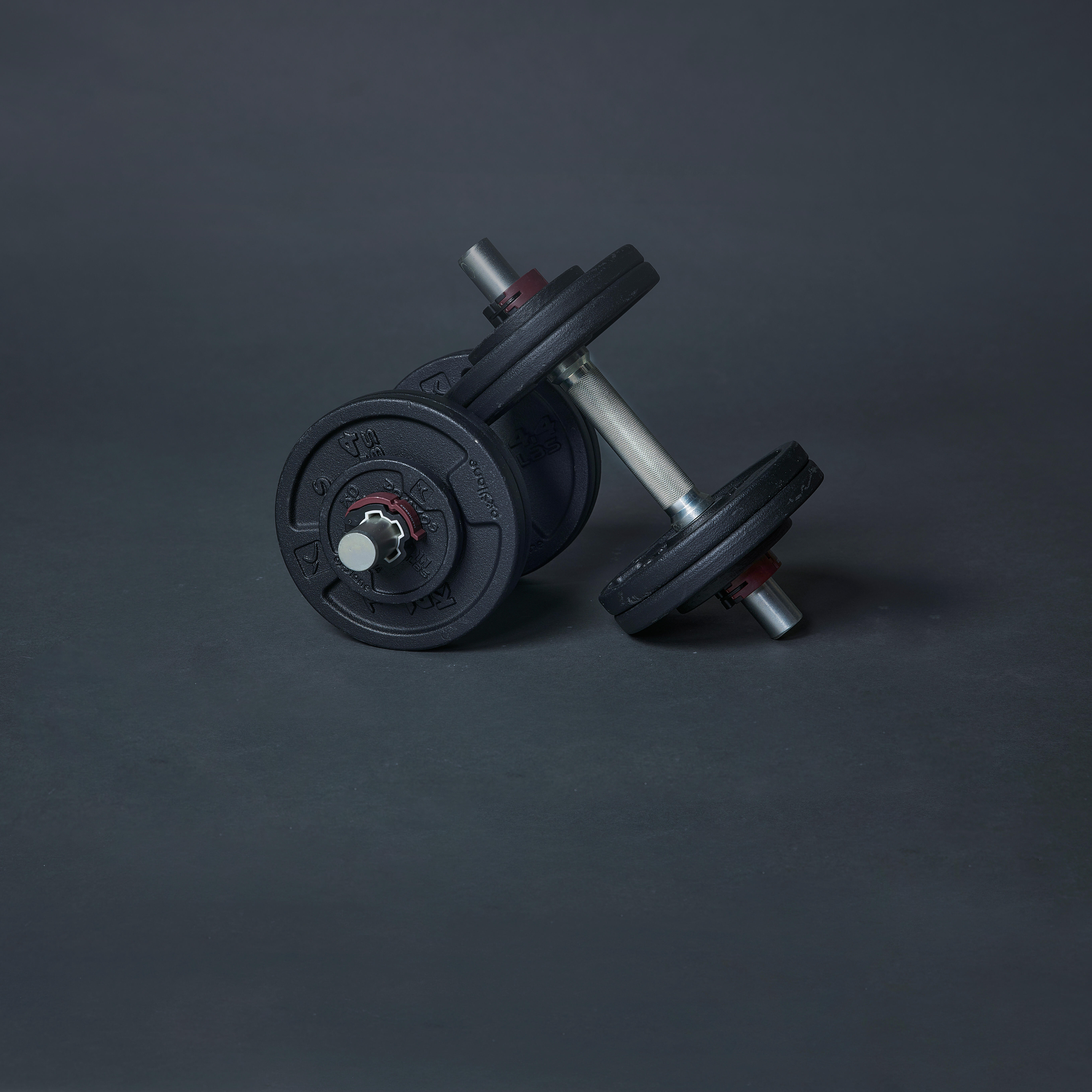 Domyos weight training dumbbells and bars kit 50 kg hotsell