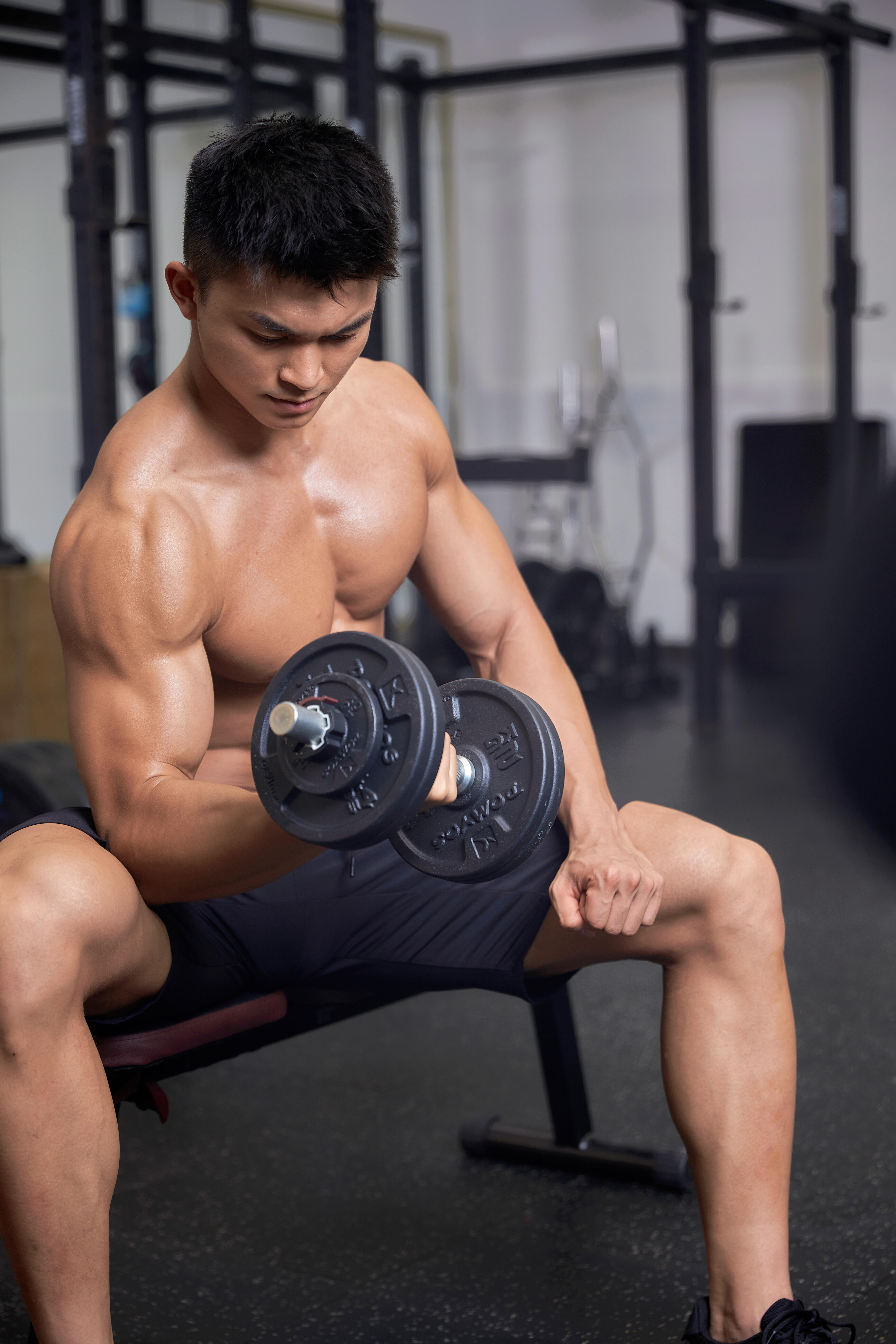 50kg Weight Training Dumbbells and Bars Kit