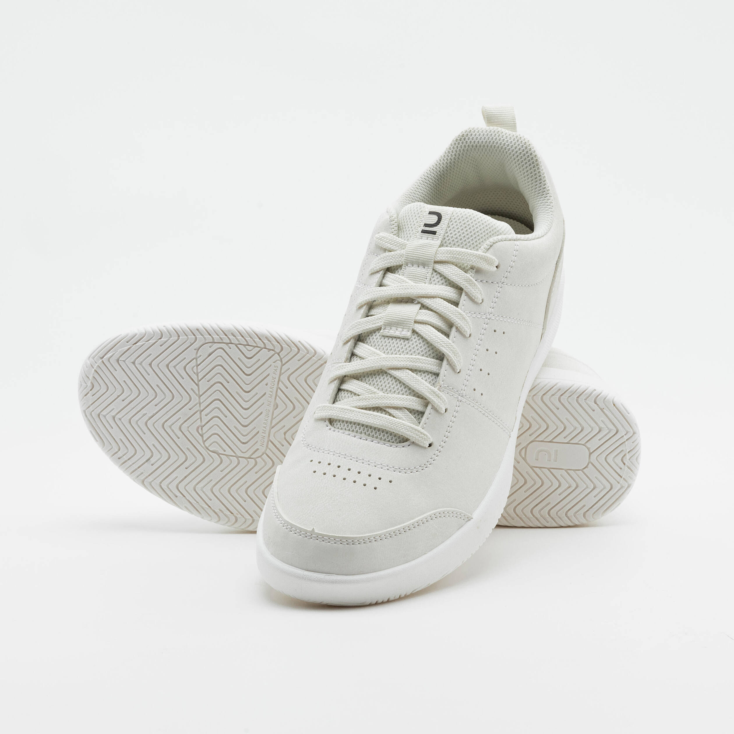TS100 Men Tennis Shoes White 