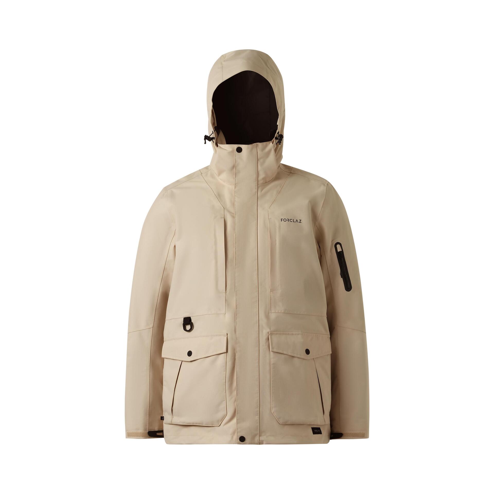 Men's Travel in Winter Down Jacket 500 -5°C Khaki