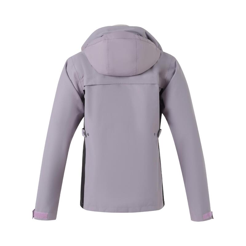 Women's Travel Trekking Waterproof 3-in-1 Jacket - Travel 100 0° - purple