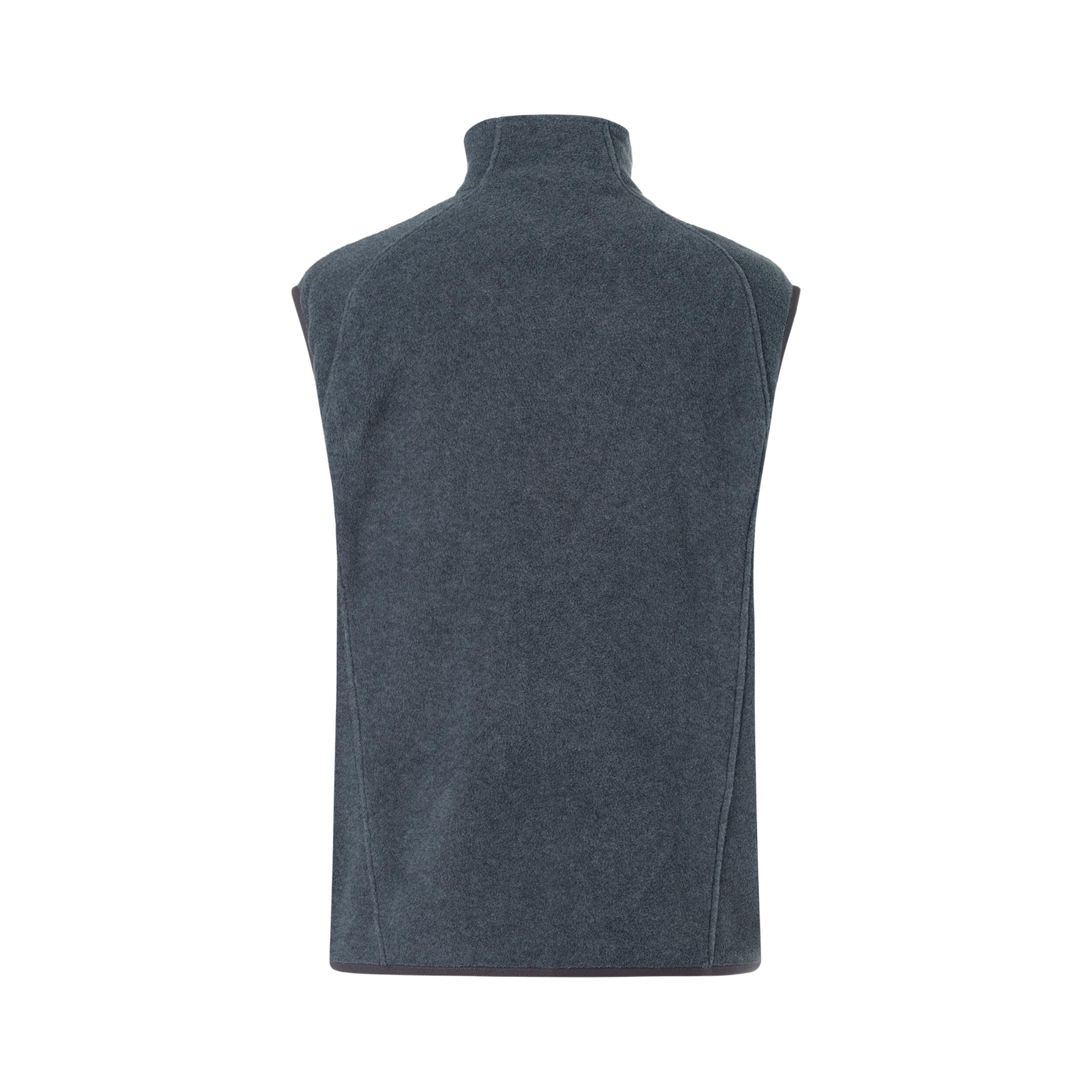Men’s Mountain Walking Fleece Gilet MH100 - Grey