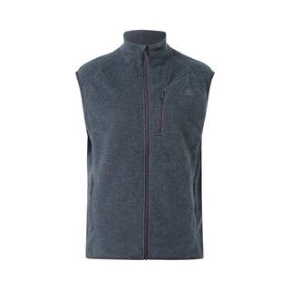 Men’s Mountain Walking Fleece Gilet MH100 - Grey