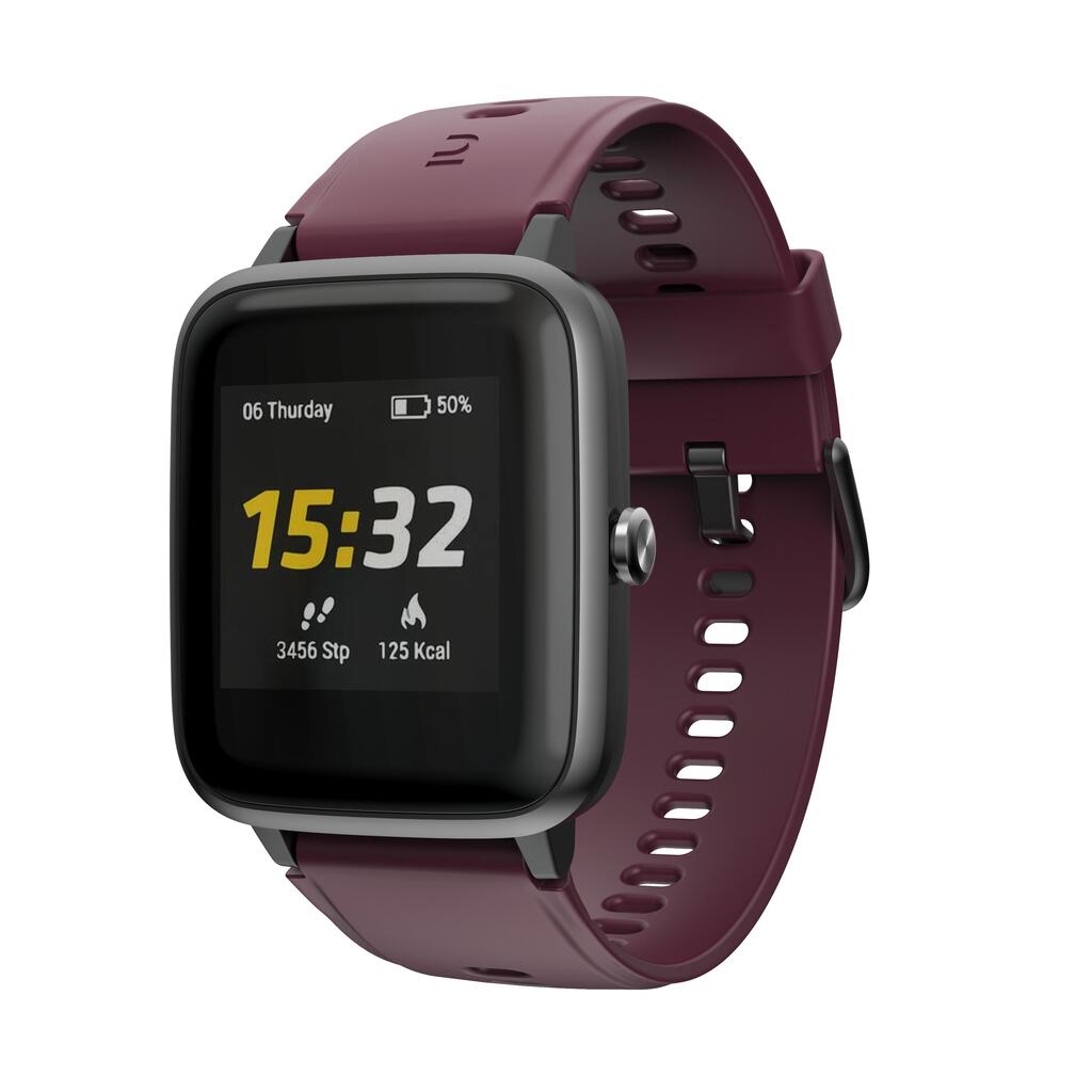 Kalenji CW700 HJR Purple smartwatch with cardio function