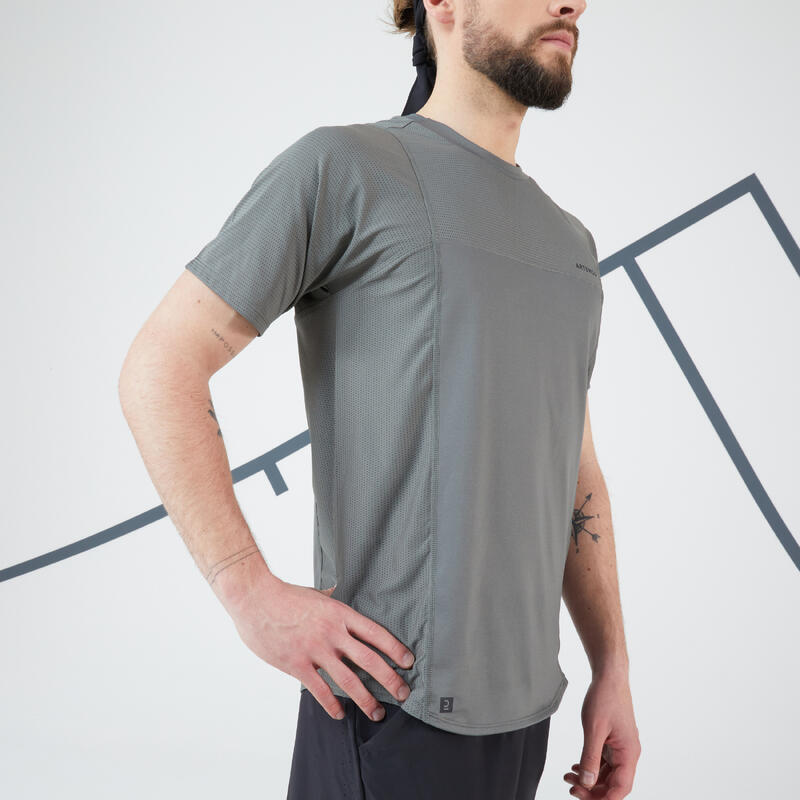 Tricou Tenis DRY RN Kaki-Negru Bărbați