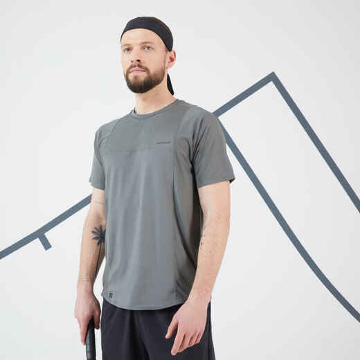 
      Vyriški trumparankoviai teniso marškinėliai „Dry“, chaki, Gaël Monfils
  