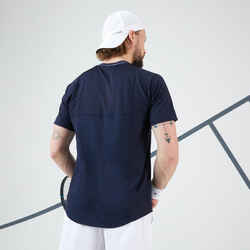 Ανδρικό κοντομάνικο t-shirt τένις Dry RN - Μπλε μαρέν/Λευκό