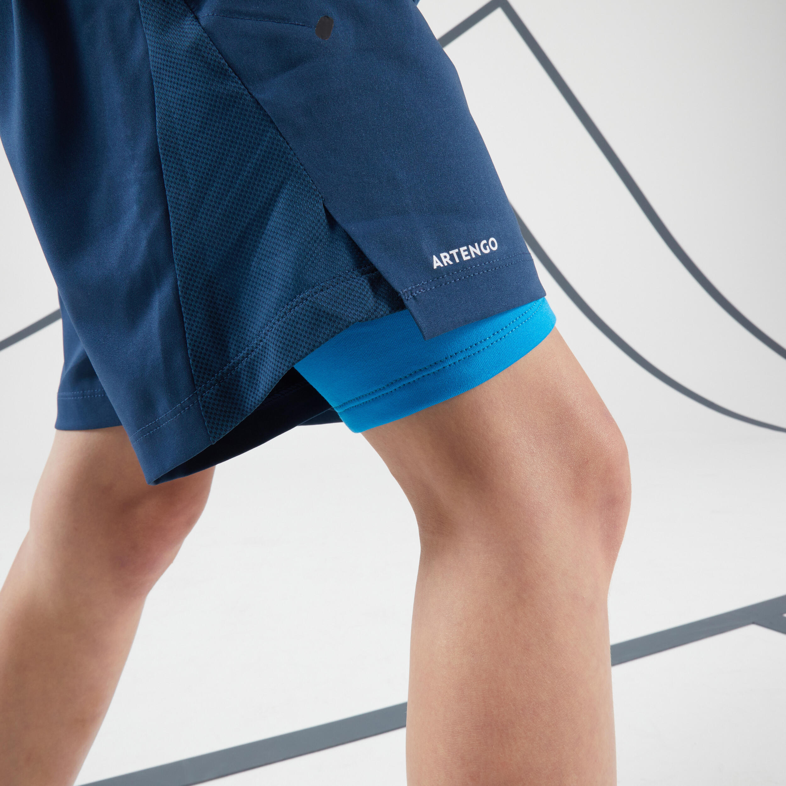 SHORT THERMIQUE 500 GARCON ARTENGO Decathlon