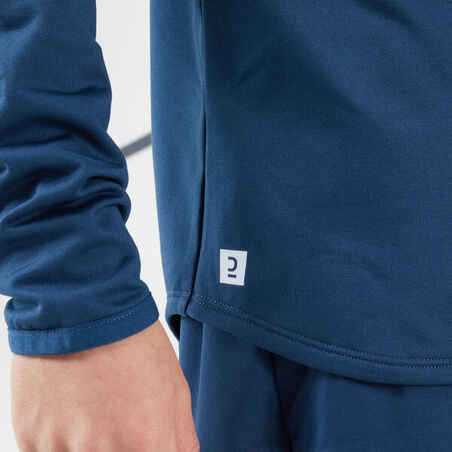 Boys' Long-Sleeved Tennis T-Shirt TTS TH500 - Turquoise