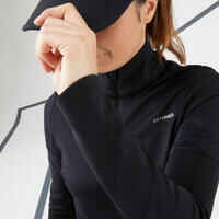 Women's Long-Sleeved Thermal T-Shirt TH 900 - Black