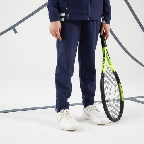 Pantalon thermique tennis fille bleu marine