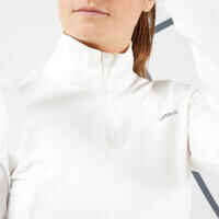 Women's Long-Sleeved Thermal Tennis T-Shirt TH 900 - Off-White